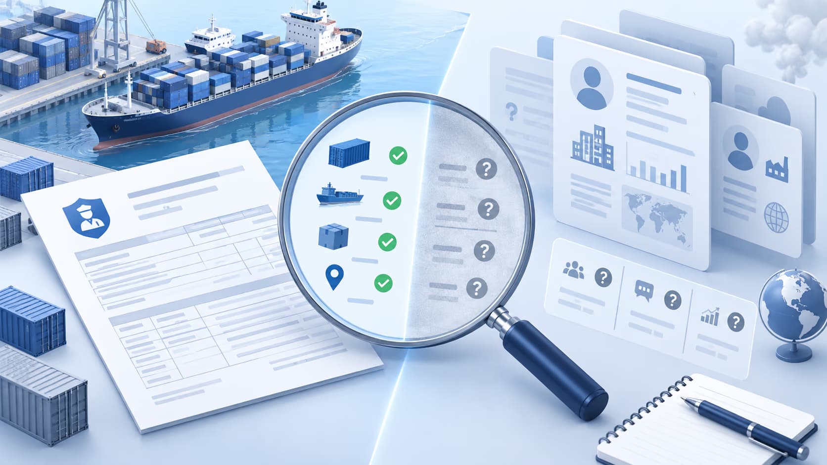 Customs data limits and buyer research evidence