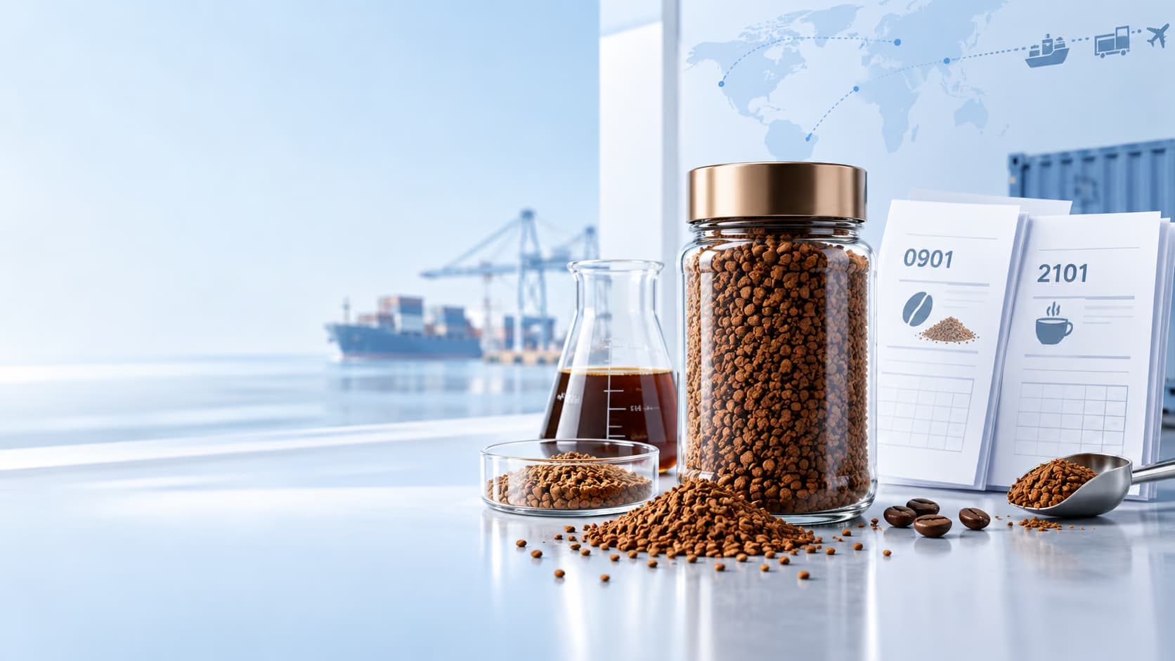 Instant coffee HS 0901 vs 2101 classification hero
