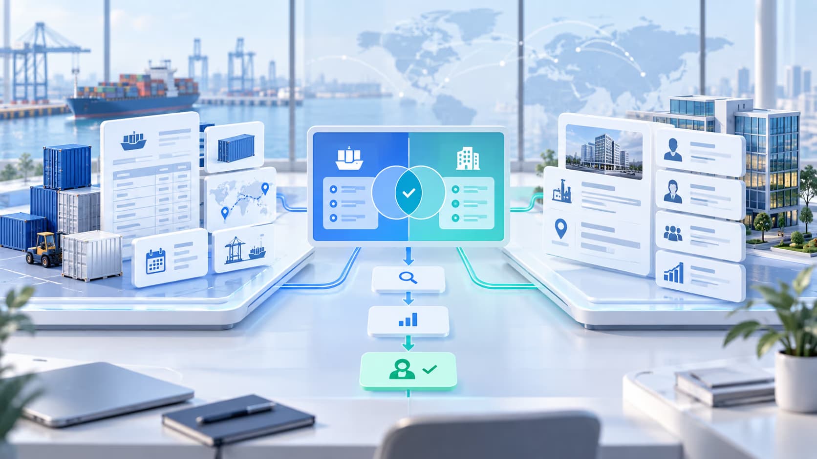 Trade Data vs Company Databases evidence comparison