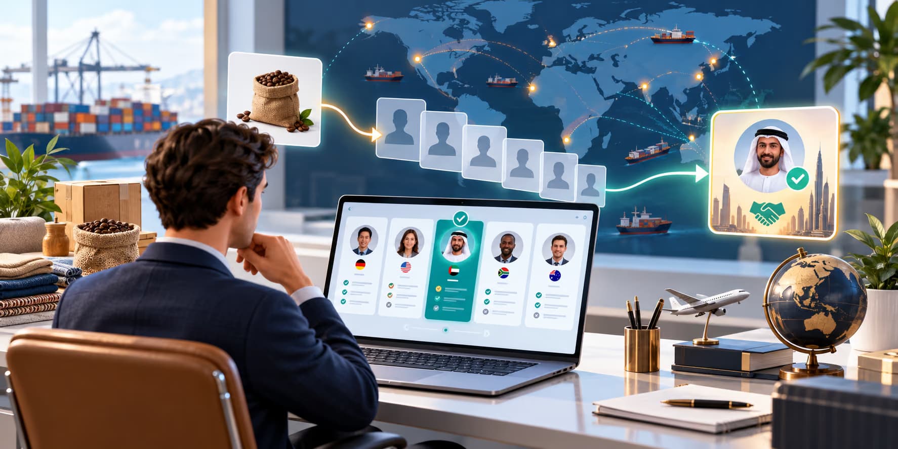 How to find buyers for export - buyer qualification workflow